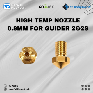 Original Flashforge Guider 2 and 2S High Temperature Nozzle 0,8 mm